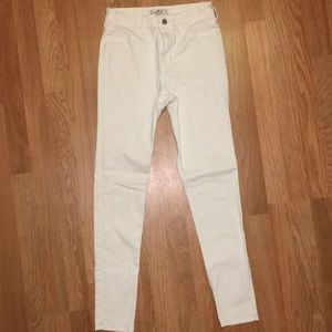 NEW White High Waisted Skinny Jeans